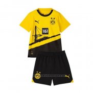 Camiseta Borussia Dortmund 1ª Equipacion del Nino 2023-2024