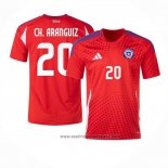 Camiseta Chile Jugador Ch.Aranguiz 1ª Equipacion del 2024
