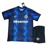 Camiseta Inter Milan 1ª Equipacion del Nino 2021-2022