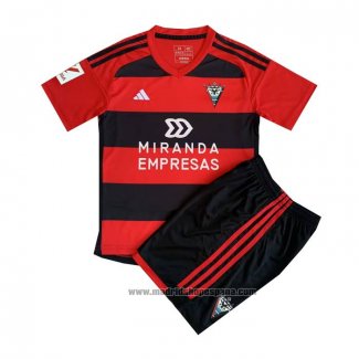 Camiseta Mirandes 1ª Equipacion del Nino 2023-2024