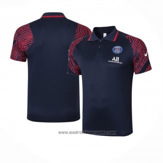 Camiseta Polo del Paris Saint-Germain 2020-2021 Azul