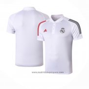 Camiseta Polo del Real Madrid 2020-2021 Blanco