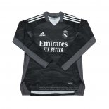 Camiseta Real Madrid Portero Manga Larga 2021-2022 Negro