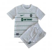 Camiseta Sporting 2ª Equipacion del Nino 2023-2024