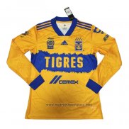 Camiseta 1ª Equipacion del Tigres UANL Manga Larga 2020-2021