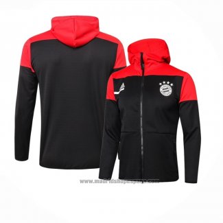 Chaqueta con Capucha del Bayern Munich 2020-2021 Negro