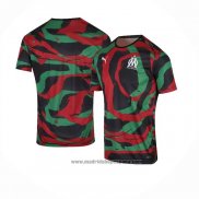 Tailandia Camiseta Olympique Marsella OM Africa 2021 Negro Verde Rojo