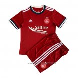 Camiseta Aberdeen 1ª Equipacion del Nino 2021-2022