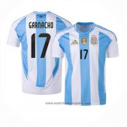Camiseta Argentina Jugador Garnacho 1ª Equipacion del 2024