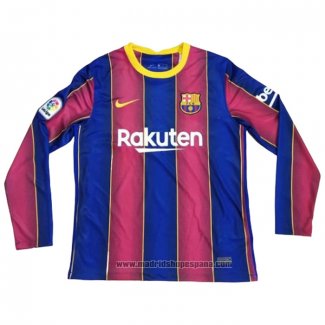 Camiseta 1ª Equipacion del Barcelona Manga Larga 2020-2021