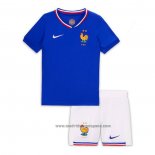Camiseta Francia 1ª Equipacion del Nino 2024