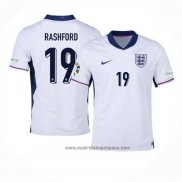 Camiseta Inglaterra Jugador Rashford 1ª Equipacion del 2024