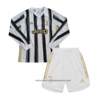Camiseta 1ª Equipacion del Juventus Manga Larga Nino 2020-2021