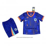 Camiseta Paises Bajos 2ª Equipacion del Nino 2024