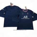 Camiseta Paris Saint-Germain 1ª Equipacion del Manga Larga 2021-2022