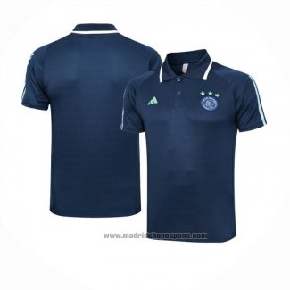 Camiseta Polo del Ajax 2023-2024 Azul