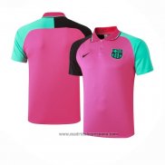 Camiseta Polo del Barcelona 2020-2021 Rosa