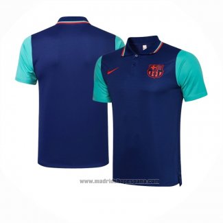 Camiseta Polo del Barcelona 2021 Azul