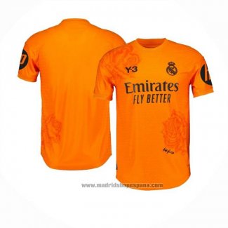 Camiseta Real Madrid Y-3 Portero 2024 Naranja