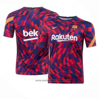 Camiseta de Entrenamiento Barcelona 2020-2021 Rojo