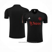 Camiseta de Entrenamiento Manchester United 2023-2024 Negro