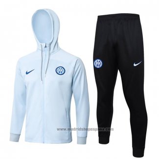 Chandal con Capucha del Inter Milan 2023-2024 Azul