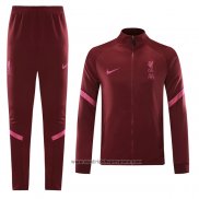 Chandal de Chaqueta del Liverpool 2020-2021 Rojo