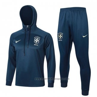 Chandal de Sudadera del Brasil 202023-2024 Azul