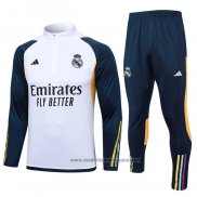 Chandal de Sudadera del Real Madrid 202023-2024 Blanco