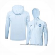 Chaqueta con Capucha del Inter Milan 2023-2024 Azul