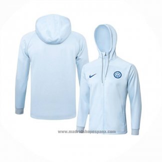 Chaqueta con Capucha del Inter Milan 2023-2024 Azul