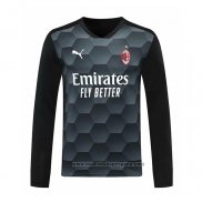 Camiseta AC Milan Portero 2ª Equipacion del Manga Larga 2020-2021