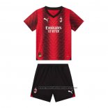 Camiseta AC Milan 1ª Equipacion del Nino 2023-2024