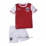 Camiseta Austria 1ª Equipacion del Nino 2020-2021