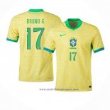 Camiseta Brasil Jugador Bruno G. 1ª Equipacion del 2024