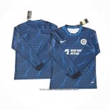 Camiseta Chelsea 2ª Equipacion del Manga Larga 2023-2024