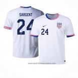 Camiseta Estados Unidos Jugador Sargent 1ª Equipacion del 2024