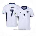 Camiseta Inglaterra Jugador Saka 1ª Equipacion del 2024