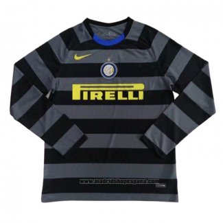 Camiseta 3ª Equipacion del Inter Milan Manga Larga 2020-2021