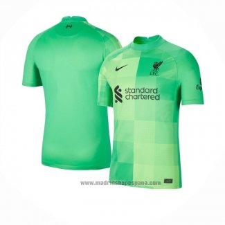 Camiseta Liverpool Portero 2021-2022 Verde