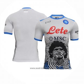 Camiseta Napoli Maradona Special 2021-2022 Blanco