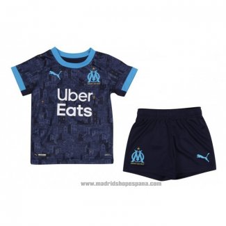 Camiseta 2ª Equipacion del Olympique Marsella Nino 2020-2021