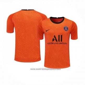 Camiseta Paris Saint-Germain Portero 2020-2021 Naranja