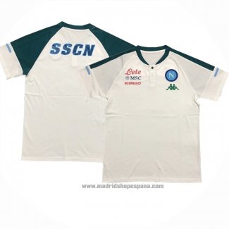 Camiseta Polo del Napoli 2020-2021 Blanco