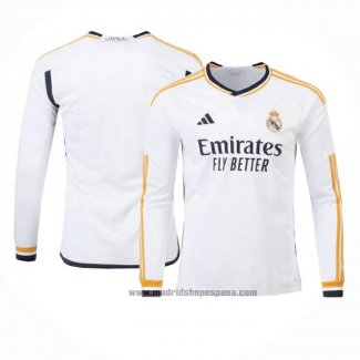 Camiseta Real Madrid 1ª Equipacion del Manga Larga 2023-2024