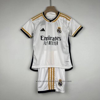 Camiseta Real Madrid 1ª Equipacion del Nino 2023-2024