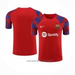Camiseta de Entrenamiento Barcelona 2023-2024 Rojo
