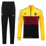 Chandal de Chaqueta del Roma 2020-2021 Amarillo