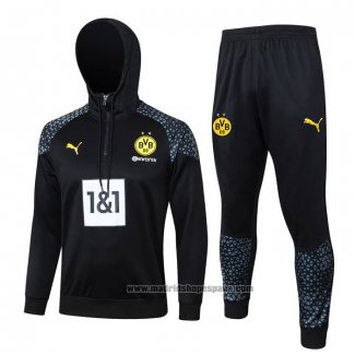 Chandal de Sudadera del Borussia Dortmund 202023-2024 Negro