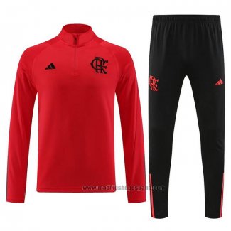 Chandal de Sudadera del Flamengo 202023-2024 Rojo